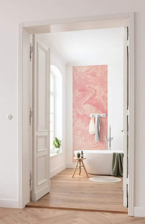 Komar Grue Papier Peint Intissé 100x280cm 2 bandes ambiance | Yourdecoration.fr