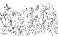Komar Butterfly Field Intisse Papier Peint 400X250cm 8 Bandes | Yourdecoration.fr