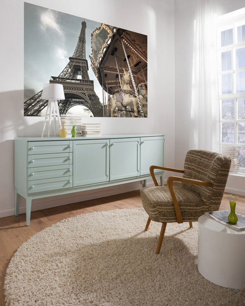 Komar Intisse Papier Peint 1602 I Carrousel De Paris Interieur | Yourdecoration.fr