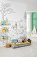 Komar Intisse Papier Peint Iadx4 043 Winnie Pooh Walk Interieur | Yourdecoration.fr