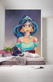 Komar Intisse Papier Peint Iadx4 056 Fascinating Jasmin Interieur | Yourdecoration.fr