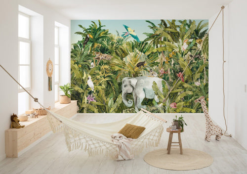 Komar Intisse Papier Peint Iax8 0002 Jungle Expedition Interieur | Yourdecoration.fr