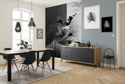 Komar Intisse Papier Peint Inx4 018 Yin Yang Interieur | Yourdecoration.fr