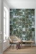 Komar Intisse Papier Peint Inx4 045 Palm Puzzle Interieur | Yourdecoration.fr