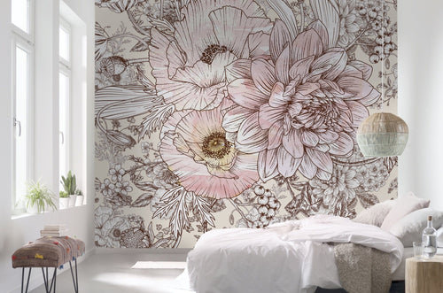 Komar Intisse Papier Peint Inx6 001 Allegra Interieur | Yourdecoration.fr