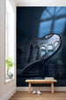 Komar Intisse Papier Peint Shx4 140 The Forgotten Chateau Interieur | Yourdecoration.fr
