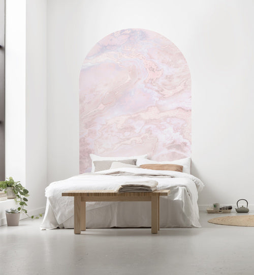 Komar Intisse Papier Peint D1 061 Marmol Rosa Interieur I Web | Yourdecoration.fr