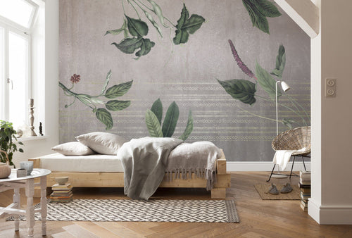 Komar Intisse Papier Peint Inx8 050 Tropic Conrete Interieur | Yourdecoration.fr