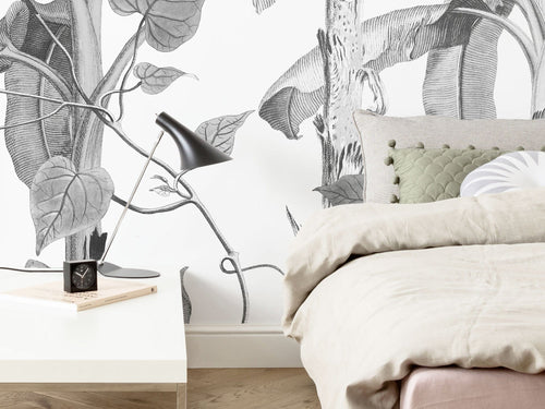 Komar Intisse Papier Peint Inx8 082 Croissances Monochrome Detail | Yourdecoration.fr
