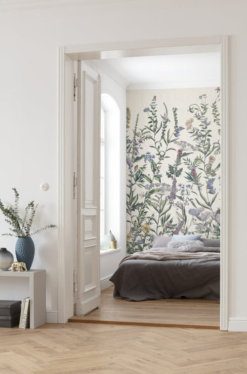 Komar Intisse Papier Peint X4 1011 Flowering Herbs Interieur | Yourdecoration.fr
