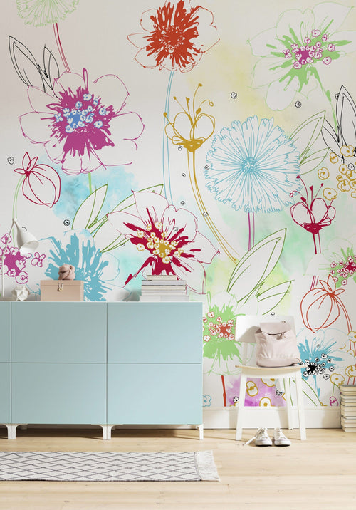 Komar Intisse Papier Peint X4 1032 Joyful Interieur | Yourdecoration.fr