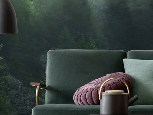 Komar Intisse Papier Peint X7 1003 Misty Crowns Int Detail | Yourdecoration.fr