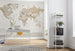 Komar Intisse Papier Peint X7 1015 Earth Map Interieur | Yourdecoration.fr