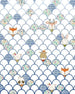 Komar Shelly White Papier Peint Intissé 200x250cm 2 bandes | Yourdecoration.fr