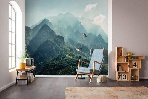 Komar The Summit Papier Peint Intissé 300x250cm 3 bandes ambiance | Yourdecoration.fr