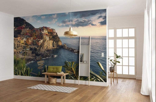 Komar The Picturesque Village Papier Peint Intissé 450x280cm 9 bandes ambiance | Yourdecoration.fr