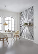 Komar Weiss Blau Papier Peint Intissé 450x280cm 9 bandes ambiance | Yourdecoration.fr