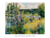 Affiche Art Auguste Renoir The Seine at Chatou 80x60cm REN 91 | Yourdecoration.fr