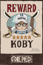 Poster One Piece Wanted Koby Cross Guild 61x91 5cm GBYDCOA009 | Yourdecoration.fr