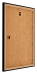 Mura MDF Cadre Photo 50x60cm Noir Brillant Arriere Oblique | Yourdecoration.fr