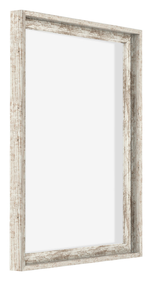 Lyon MDF Baklijst 4 5 Blanc Vintage De Face Oblique | Yourdecoration.fr