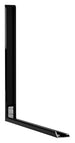 Austin Aluminium Cadre Photo 33x98cm Noir Brillant Detail Intersection | Yourdecoration.fr