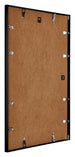 Austin Aluminium Cadre Photo 35x50cm Noir Brillant Arriere Oblique | Yourdecoration.fr