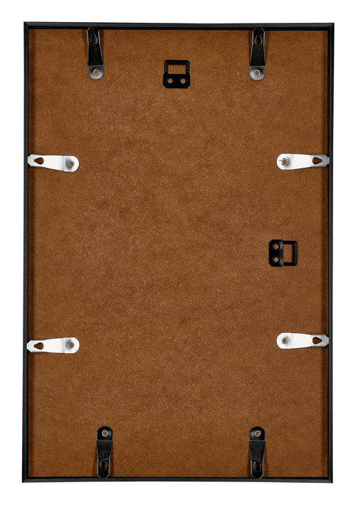 Austin Aluminium Cadre Photo 62x93cm Noir Brillant Arriere | Yourdecoration.fr