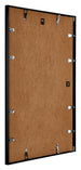 Austin Aluminium Cadre Photo 70x100cm Noir Brillant Arriere Oblique | Yourdecoration.fr