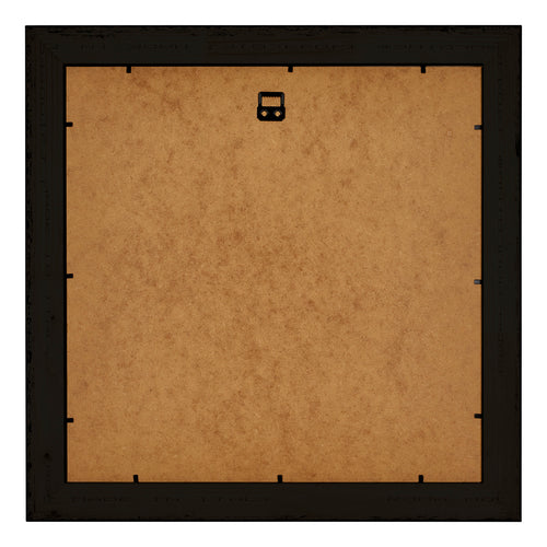 Birmingham Bois Cadre Photo 50x50cm Noir Argent Poli Arriere | Yourdecoration.fr