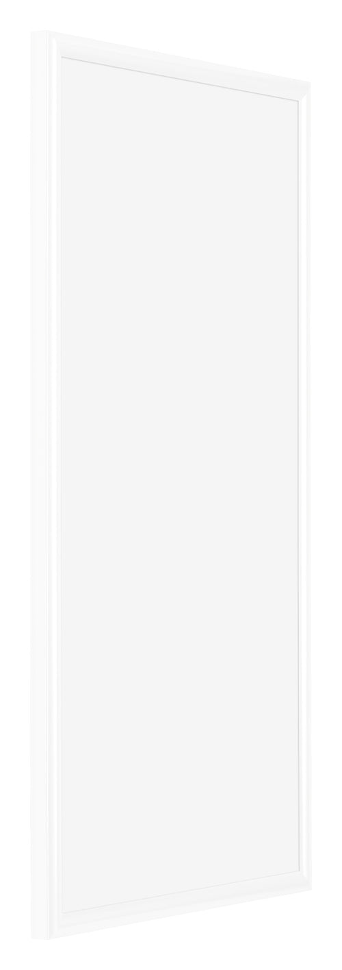 Bordeaux Plastique Cadre Photo 30x60cm Blanc Brillant De face Oblique | Yourdecoration.fr