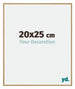 Evry Plastique Cadre Photo 20x25 Hêtre Clairo De Face Mesure | Yourdecoration.fr