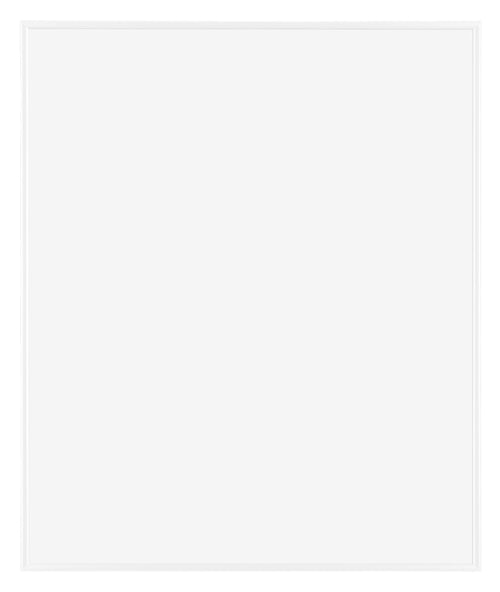 Evry Plastique Cadre Photo 28x35cm Blanc Brillant De Face | Yourdecoration.fr