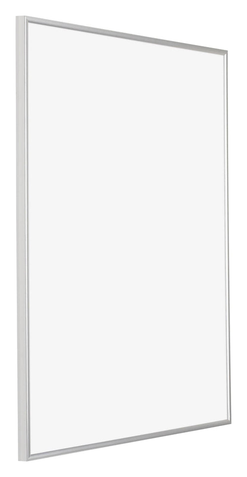 Evry Plastique Cadre Photo 40x50cm Argent De Face Oblique | Yourdecoration.fr