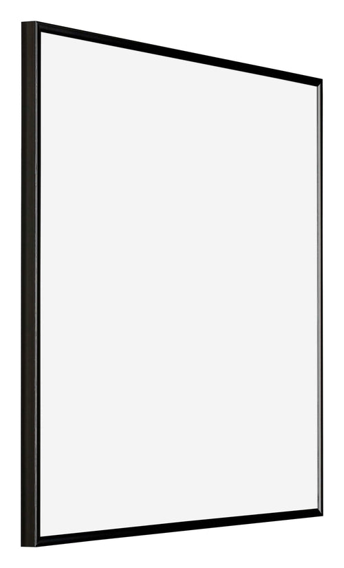 Evry Plastique Cadre Photo 60x60cm Noir Tres Brillant De Face Oblique | Yourdecoration.fr