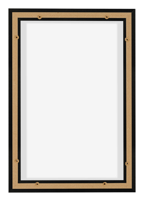 Lyon MDF Baklijst 2 3 Noir Mat Arriere | Yourdecoration.fr