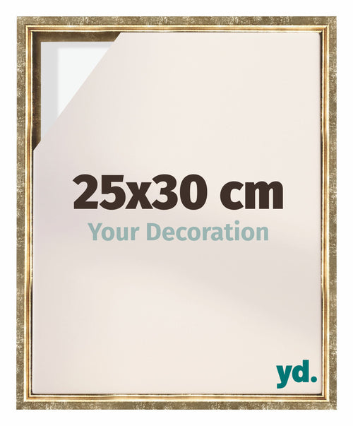 Lyon MDF Baklijst 25x30cm Or Antique De Face Mesure | Yourdecoration.fr