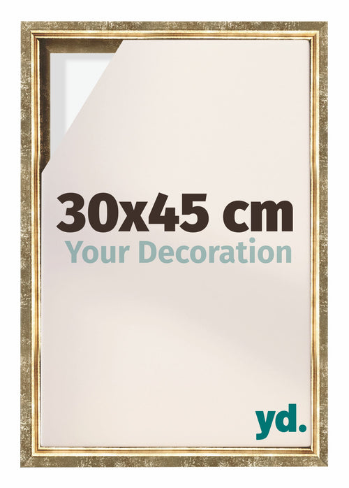 Lyon MDF Baklijst 30x45cm Or Antique De Face Mesure | Yourdecoration.fr