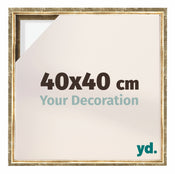 Lyon MDF Baklijst 40x40cm Or Antique De Face Mesure | Yourdecoration.fr