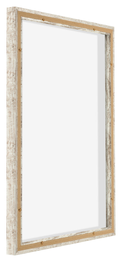 Lyon MDF Baklijst 5 7 Blanc Vintage Arriere Oblique | Yourdecoration.fr