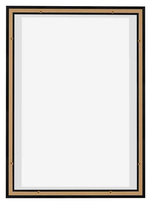 Lyon MDF Baklijst 5 7 Noir Mat Arriere | Yourdecoration.fr