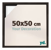Lyon MDF Baklijst 50x50cm Chene Fonce De Face Mesure | Yourdecoration.fr