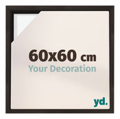 Lyon MDF Baklijst 60x60cm Chene Fonce De Face Mesure | Yourdecoration.fr
