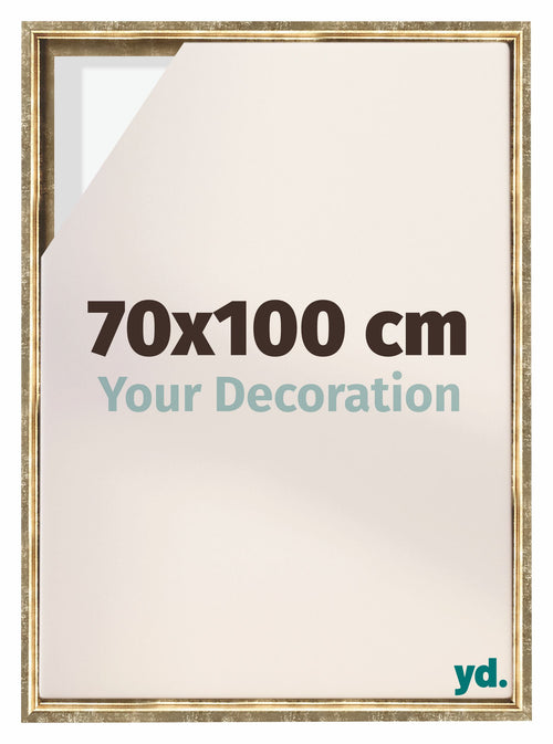 Lyon MDF Baklijst 70x100cm Or Antique De Face Mesure | Yourdecoration.fr