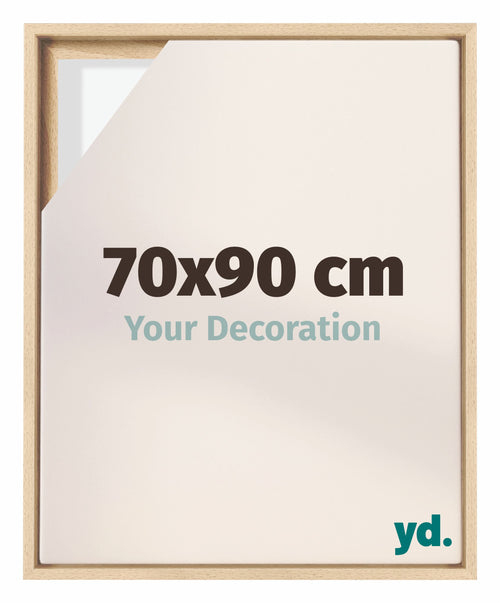 Lyon MDF Baklijst 70x90cm Hetre De Face Mesure | Yourdecoration.fr