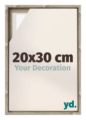 Lyon MDF Cadre Flottant 20x30cm Chene Sonoma De Face Mesure | Yourdecoration.fr