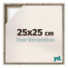 Lyon MDF Cadre Flottant 25x25cm Chene Sonoma De Face Mesure | Yourdecoration.fr