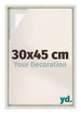 Lyon MDF Cadre Flottant 30x45cm White Wash De Face Mesure | Yourdecoration.fr