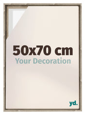 Lyon MDF Cadre Flottant 50x70cm Chene Sonoma De Face Mesure | Yourdecoration.fr