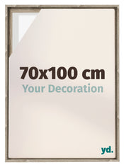 Lyon MDF Cadre Flottant 70x100cm Chene Sonoma De Face Mesure | Yourdecoration.fr